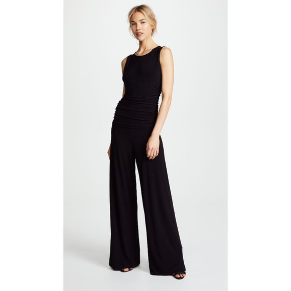 Norma Kamali Kamali Kulture Shirred Waist Jumpsuit - Picture 10 of 11